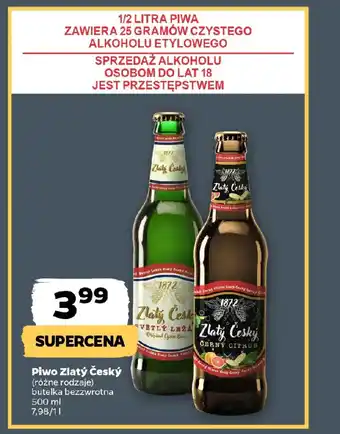 Netto Piwo Zlatý český oferta