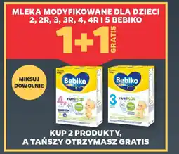 Netto Mleka modyfikowane dla dzieci 2, 2r, 3, 3r, 4, 4r i 5 bebiko oferta