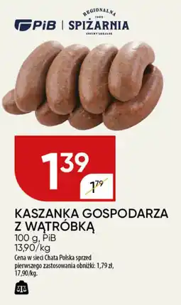 Chata Polska Kaszanka gospodarza z wątróbką PiB oferta