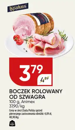 Chata Polska Boczek rolowany od szwagra animex oferta