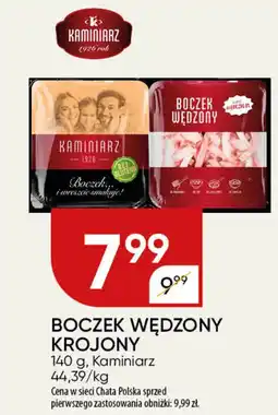 Chata Polska Boczek wędzony krojony kaminiarz oferta