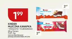 Chata Polska Kinder mleczna kanapka oferta