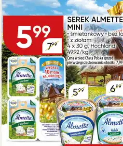 Chata Polska Serek almette mini hochland oferta