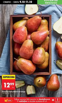 Biedronka Gruszki early desire oferta