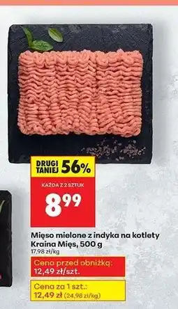 Biedronka Mięso na kotlety z indyka Kraina Mięs oferta