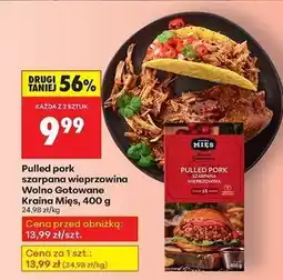 Biedronka Pulled pork wolno gotowane Kraina Mięs oferta