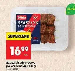 Biedronka Szaszłyk wieprzowy po koreańsku Silesia Duda oferta