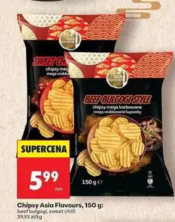 Biedronka Chipsy o smaku beef bulgogi karbowane Asia Flavours oferta