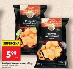 Biedronka Prażynki krewetkowe chilli & lime Asia Flavours oferta
