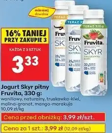 Biedronka Jogurt mango marakuja Fruvita Skyr oferta