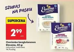 Biedronka Owsianka z malinami Elovena oferta