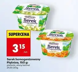 Biedronka Serek homogenizowany pistacjowy Piątnica oferta