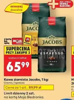 Biedronka Kawa Jacobs Espresso oferta