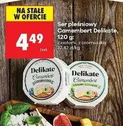 Biedronka Ser camembert z ziołami Delikate oferta