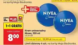Biedronka Krem do twarzy i ciała Nivea Creme oferta