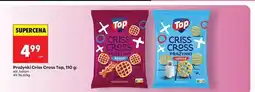 Biedronka Prażynki bekonowe Top Criss Cross oferta