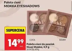 Biedronka Paleta cieni do powiek warm Niuqi Mokka oferta