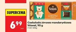 Biedronka Czekolada zimowa mandarynka Wawel oferta
