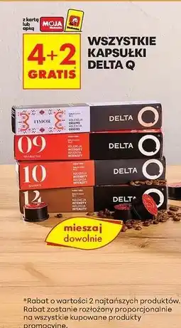 Biedronka Kawa qharacter Delta Q oferta