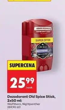 Biedronka Dezodorant Old Spice Wolfthorn oferta