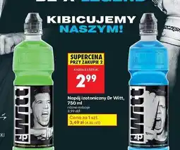 Biedronka Napój izotoniczny zielony Dr Witt oferta