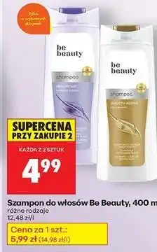 Biedronka Szampon do włosów hialuronic Be Beauty oferta