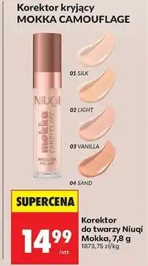 Biedronka Korektor 04 Niuqi Mokka oferta