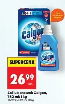 Biedronka Proszek zmiękczający wodę przeciw kamieniowi Calgon oferta
