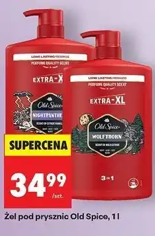 Biedronka Żel pod prysznic Old Spice Wolfthorn oferta
