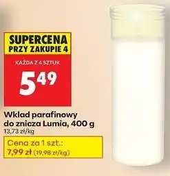 Biedronka Wkład parafinowy 400 g Lumia oferta