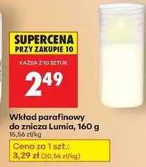 Biedronka Wkład parafinowy 160 g Lumia oferta