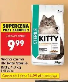 Biedronka Karma dla kota sterile Kitty oferta