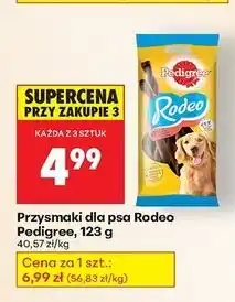 Biedronka Przysmak dla psa z wołowiną Pedigree Rodeo Duos oferta