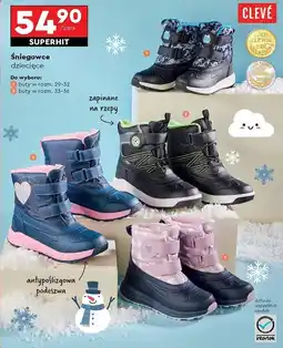 Biedronka Śniegowce dziecięce 33-36 Cleve oferta
