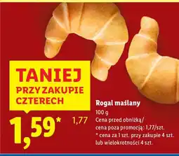 Lidl Rogal maślany Lidl oferta