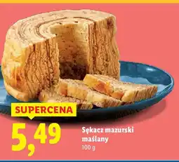 Lidl Sękacz mazurski maślany Lidl oferta