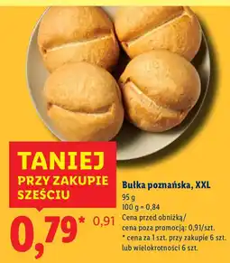 Lidl Bułka poznańska XXL Lidl oferta