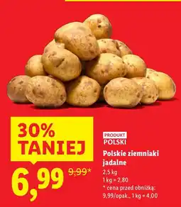 Lidl Ziemniaki jadalne polskie Lidl oferta
