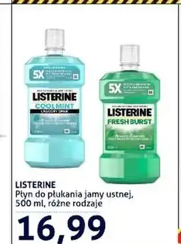 Blue Stop Płyn do płukania jamy ustnej Listerine oferta