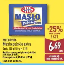 ALDI Masło Mlekovita oferta