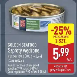 ALDI Szprot Golden Seafood oferta