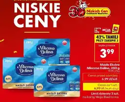 Biedronka Masło Mleczna Dolina oferta