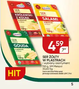 Chata Polska Ser żółty w plastrach sm mlekpol oferta