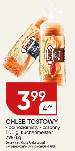 Chata Polska Chleb tostowy kuchenmeister oferta