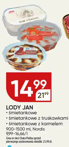 Chata Polska Lody jan oferta
