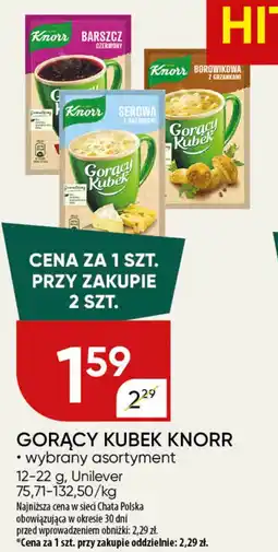 Chata Polska Gorący kubek knorr unilever oferta