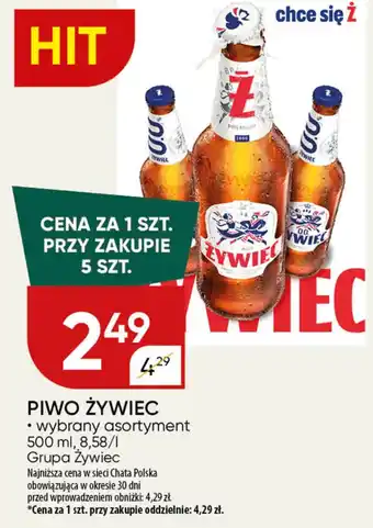 Chata Polska Piwo żywiec grupa żywiec oferta