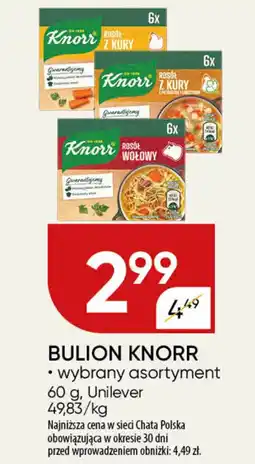 Chata Polska Bulion knorr unilever oferta