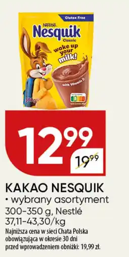 Chata Polska Kakao nesquik nestlé oferta