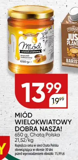 Chata Polska Miód wielokwiatowy dobra nasza! chata polska oferta